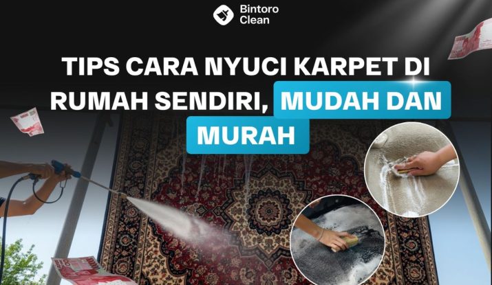 14. Tips Cara Nyuci Karpet di Rumah Sendiri, Mudah dan Murah