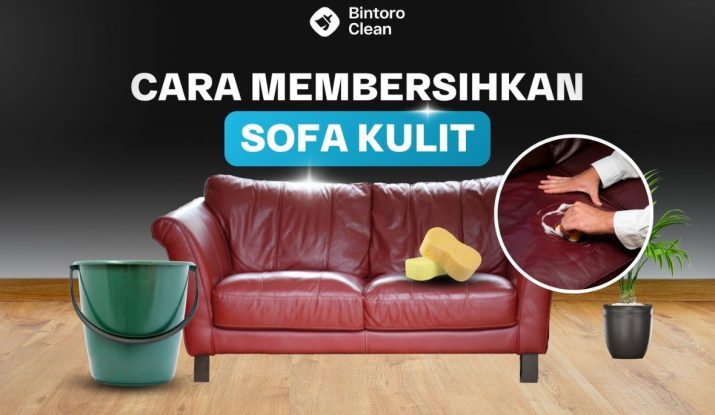 4. Cara Membersihkan Sofa Kulit