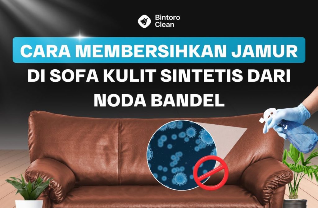 32. Cara Membersihkan Jamur di Sofa Kulit Sintetis Dari Noda Bandel