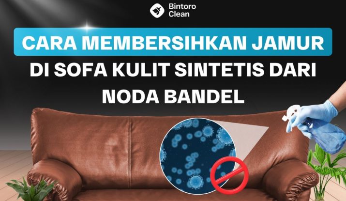 32. Cara Membersihkan Jamur di Sofa Kulit Sintetis Dari Noda Bandel