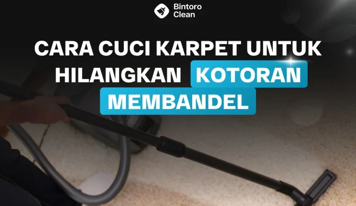 Cara Cuci Karpet untuk Hilangkan Kotoran Membandel