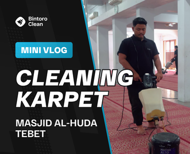 Cleaning Karpet Masjid