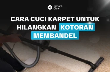 cara membersihkan karpet secara cepat