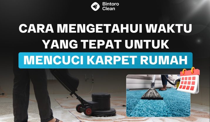 mencuci karpet rumah