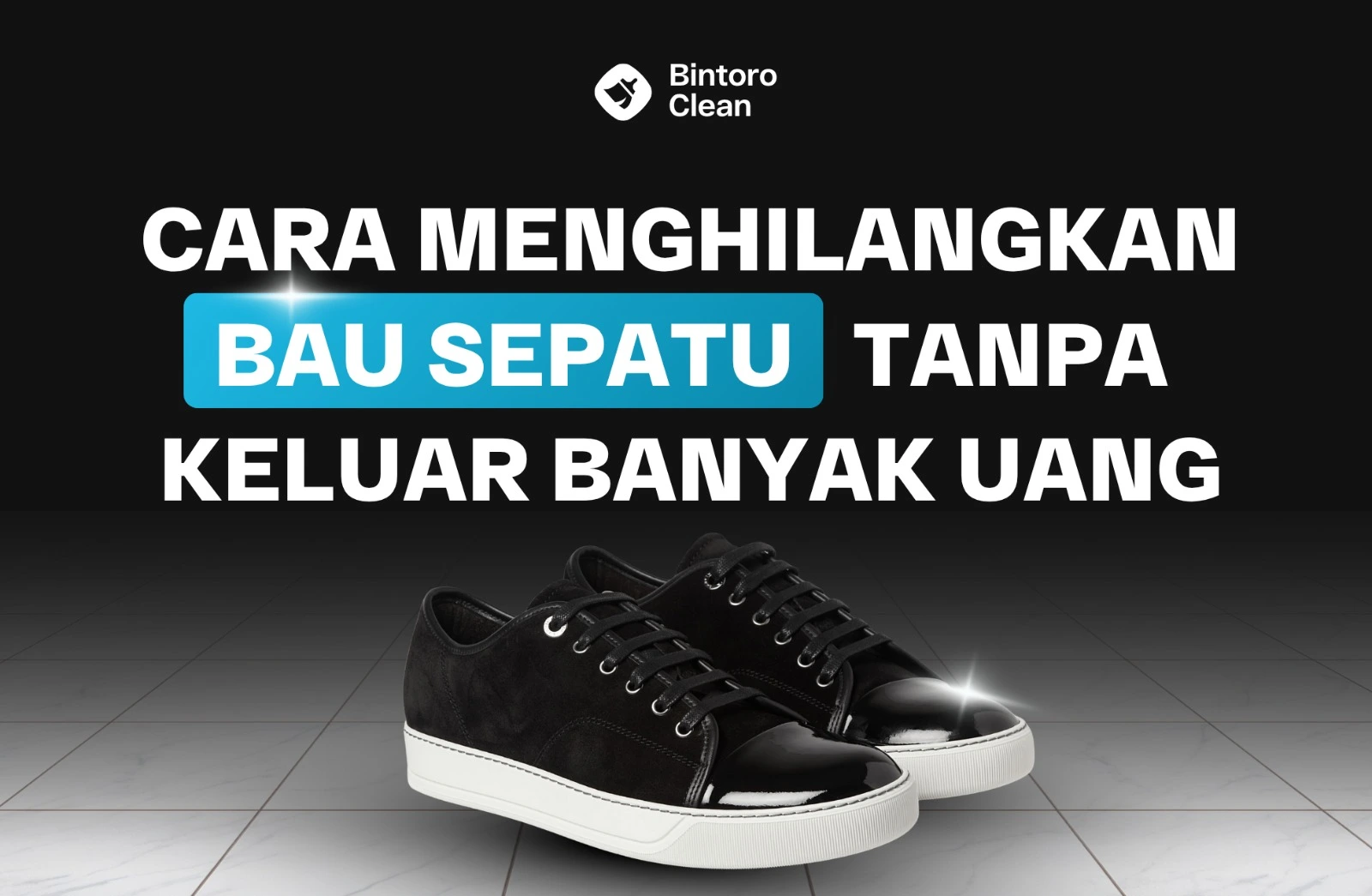 cara menghilangkan bau sepatu